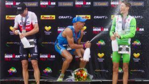 Podium masculino Ironman