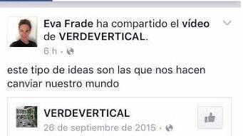 Pantallazo del comentario de la representante de Cort