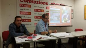 Manel Garc&iacute;a y Francisco Moreno en rueda de prensa