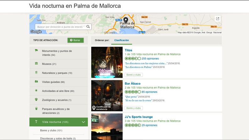 Pantallazo del ranking