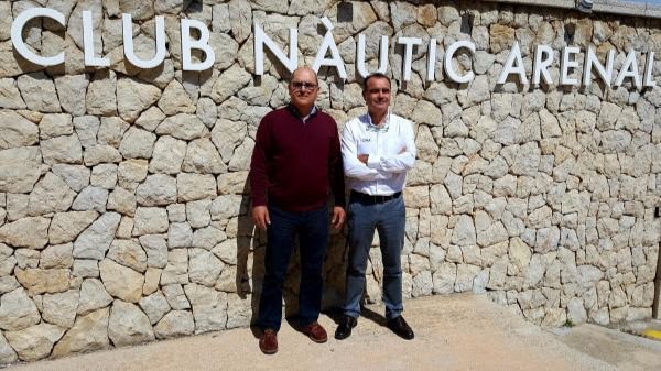 Gabriel Rosselló Torres, presidente de l'Associació d'Alzinaires y Óscar Estellers, presidente del CNA.