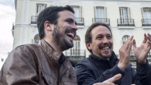 Garz&oacute;n junto a Iglesias