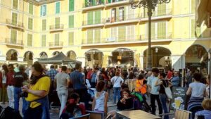 Un momento del acto