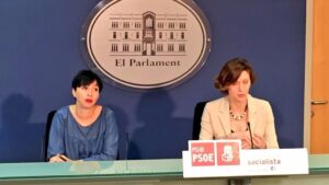 Bel Oliver junto a Silvia Cano