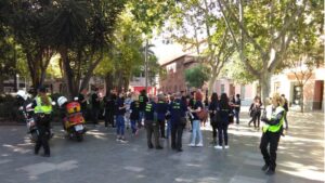 Imagen de la protesta
