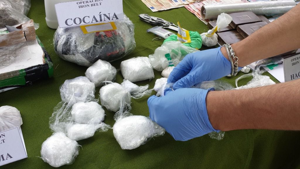 Se han incautado más de 5 kilos de cocaína