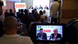 Un momento de la conferencia