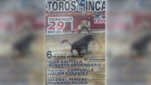 Imagen del festival taurino sin picadores