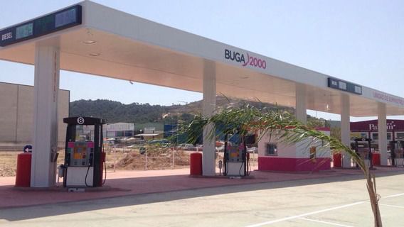 Imagen de la gasolinera