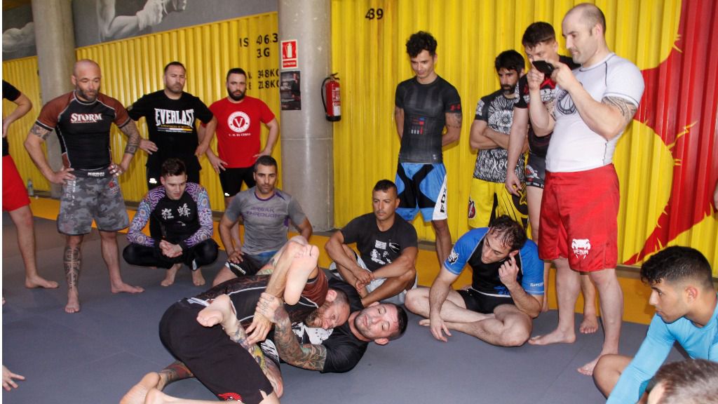 Tito Beltran durante su clase magistral