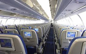 Imagen del interior de un avión