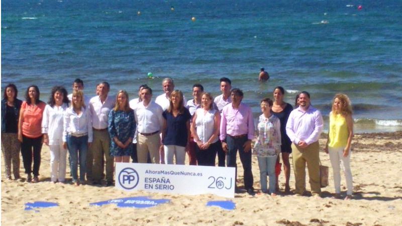Los candidatos al Congreso y al Senado del PP el 26-J