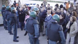 protesta antiautopista
