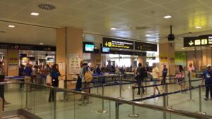 aeropuerto ibiza filtro seguridad