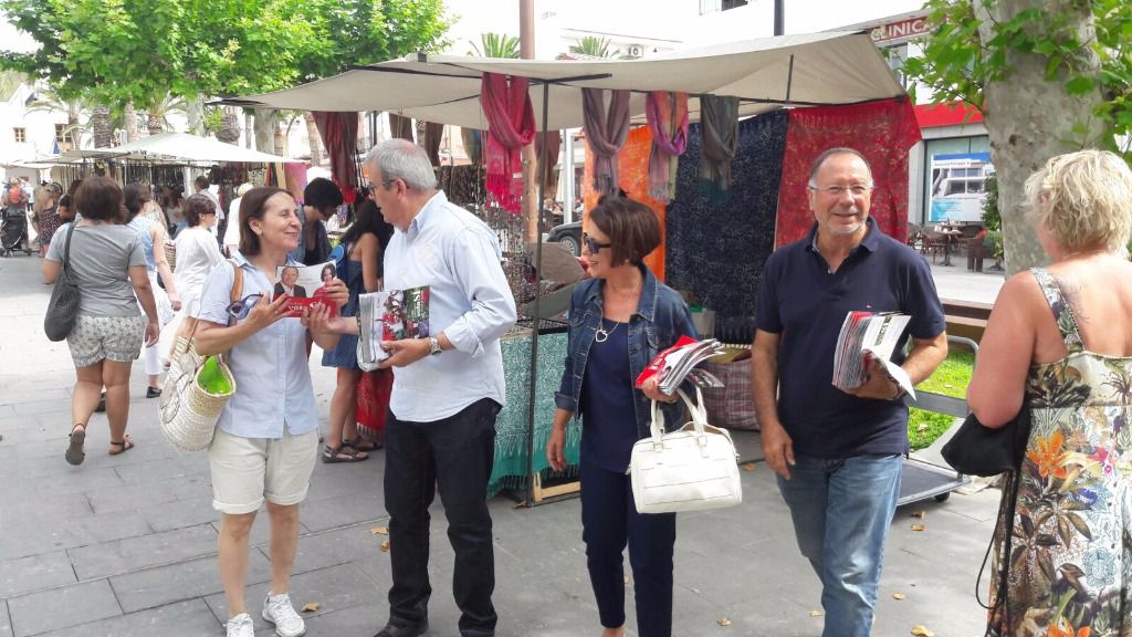 Los candidatos socialistas en Santa Eulària