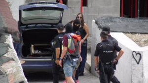 Redada en el barrio de Sa Penya