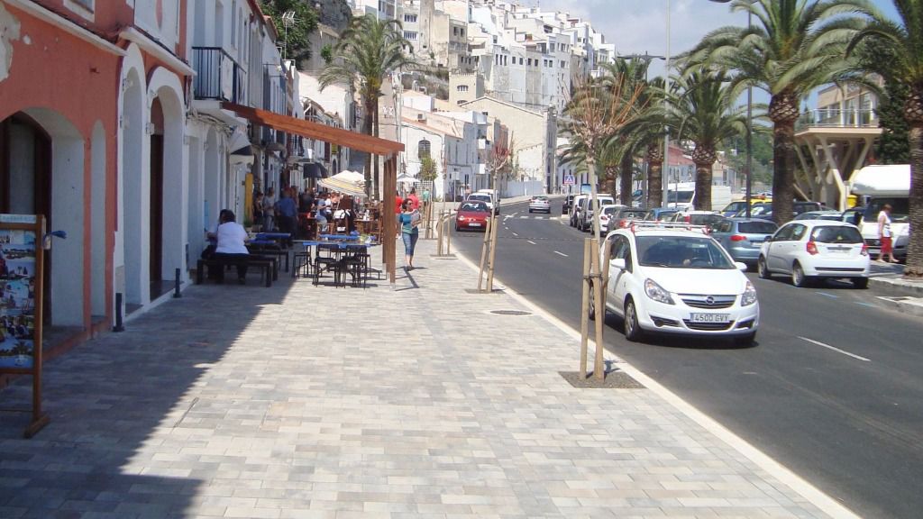 bulevar acera puerto