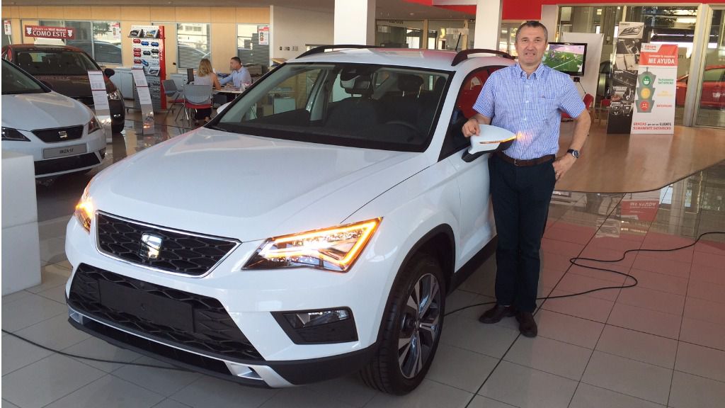 Jaime Villalonga, jefe de ventas de Amcars, nos presenta el nuevo Seat Ateca.