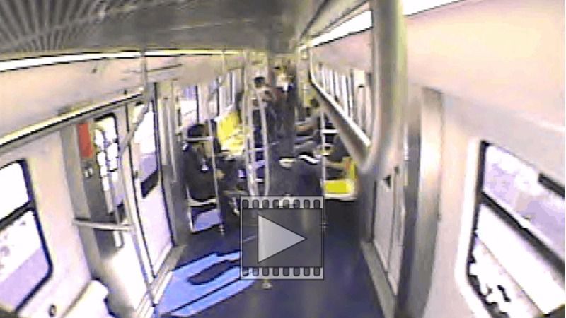 Video agresion metro