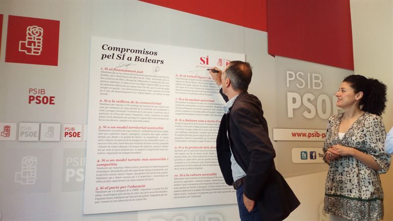 El candidato de los socialistas baleares