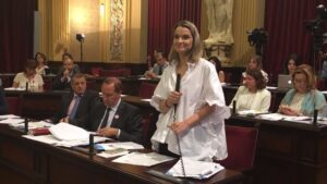 Marga Prohens, al frente del Grupo Parlamentario del PP