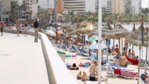S'Arenal es la zona favorita de los turistas germanos
