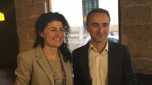 Natalia Troya junto a Pere Joan Pons