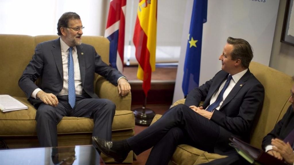 Mariano Rajoy y David Cameron