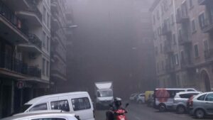 La combusti&oacute;n de los electrodom&eacute;sticos ha provocado la humareda