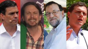 Los cuatro candidatos del 26J han visitado las islas durante la campa&ntilde;a