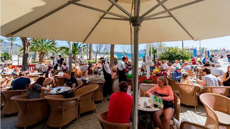 El mercado británico es el segundo mercado emisor de turistas de Balears