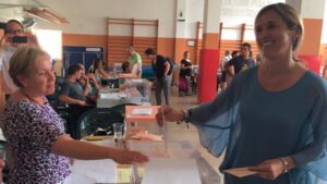 Ha votado en el col&middot;legi M&agrave;xim Alomar de Palma