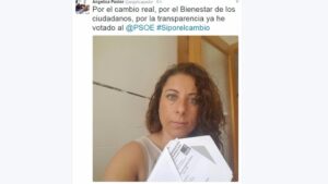 El 'tuit' de la regidora
