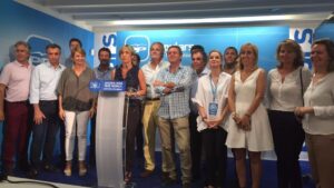 Direcci&oacute;n del PP balear con candidatos a Congreso y Senado