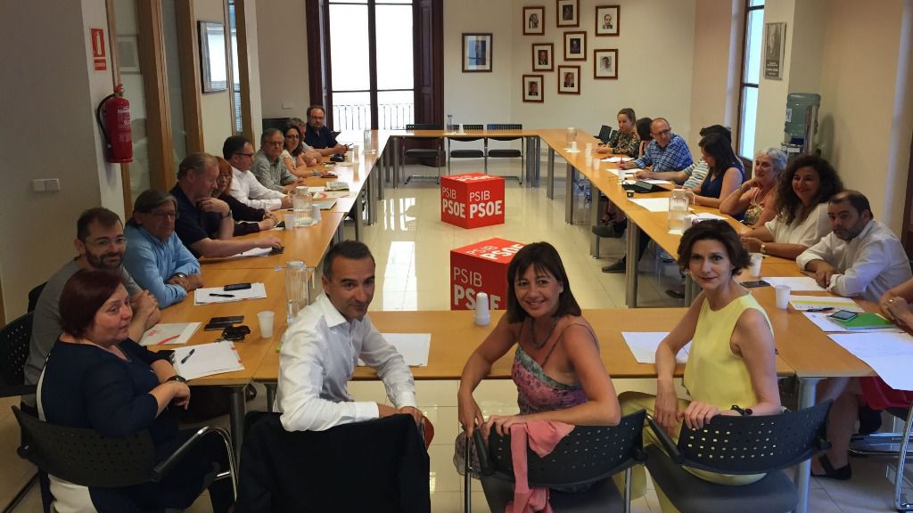 Ejecutiva del PSIB tras las elecciones