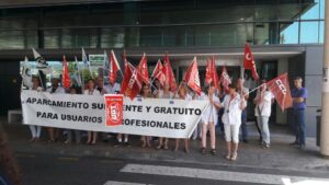 Imagen de la protesta