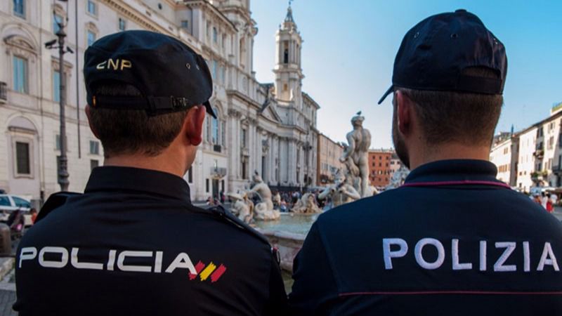 Se repetirán las patrullas mixtas con agentes italianos