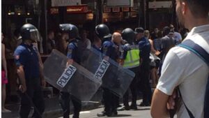 Los agentes han hecho acto de presencia en la calle del Jam&oacute;n
