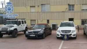 coches lujo policia