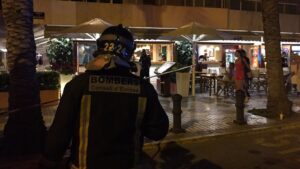 Incendio bella napoli