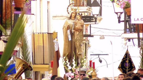 virgen del carmen eivissa procesión