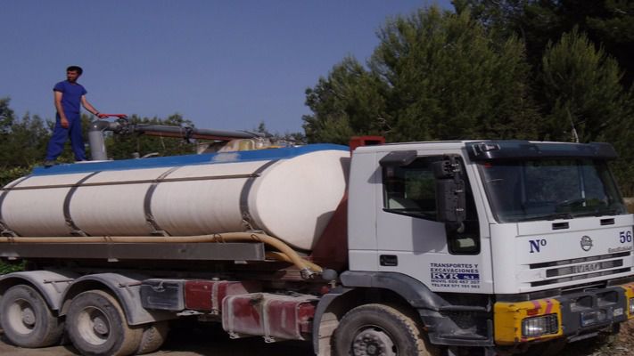 camion agua potable