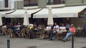 terraza gente