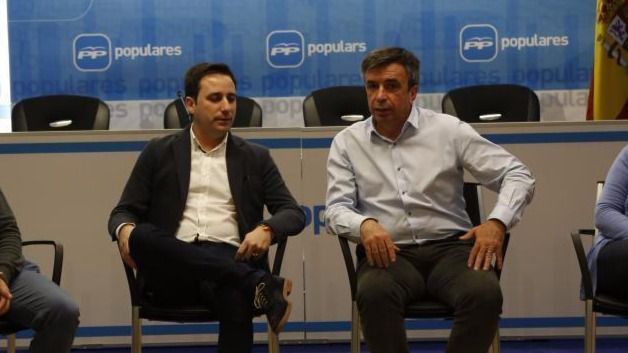 Andreu Ferrer a la izquierda y Miquel Vidal a la derecha