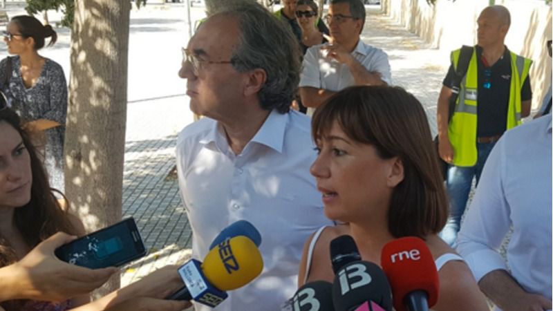 Armengol y March han asistido este martes a un acto juntos