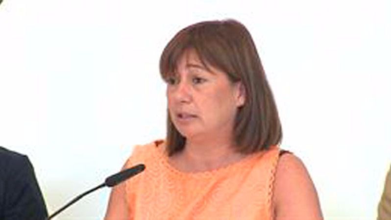 Francina Armengol mantiene fuertes discrepancias con miembros de su partido