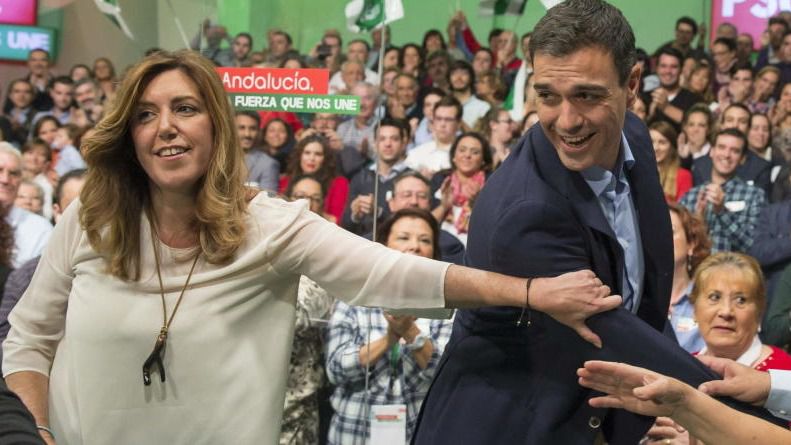 Sanchez y Diaz PSOE