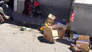 Los residuos todav&iacute;a forman parte del paisaje de urbano