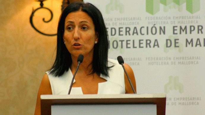 Inma de Benito, presidenta de la Federación Hotelera de Mallorca
