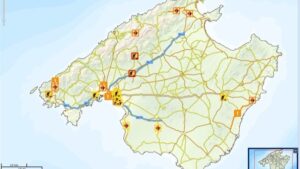 Mapa facilitado por el Consell